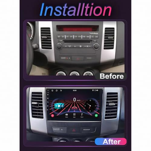 Autoradio GPS para Citroen C-Crosser con CarPlay y Android Auto 4 Core 2G+32G 2