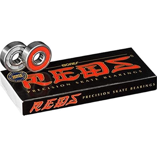 Bones REDS Bearings 8 pk w/ Spacers & Washers Bundle