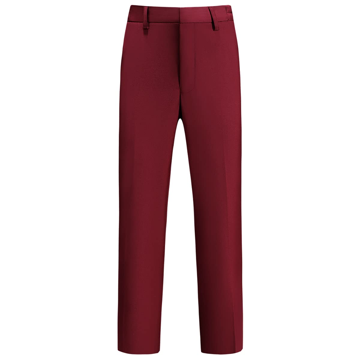 KUDORO Conjunto de traje formal de 3 piezas ajustado con chaqueta de esmoquin, chaleco, pantalones para niños, anillos de boda, fiesta