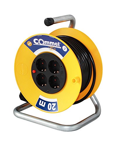 Commel Kabeltrommel 4-fach 20m H05VV-F 3G1,5 Cover