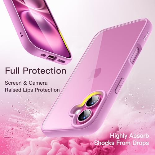 Image of JETech Case for iPhone 16, Pink