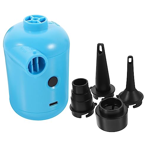 GAROZATION 1 Juego De De Aire Eléctrica para El Hogar, Inflador Eléctrico para Bote Inflable, De Aire para Bolsa De Almacenamiento Al Vacío, De Aire para Acampar, Inflador Eléctrico, De Aire