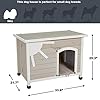 Outdoor Wood Dog House