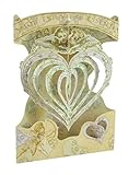 Santoro Interactive 3-D Swing Greeting Card, Love (SSC127)