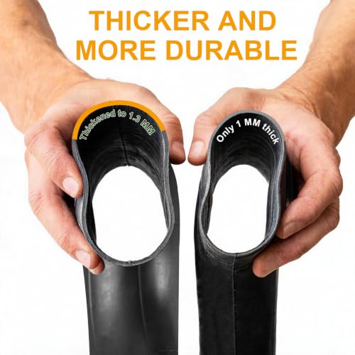Image of 10x2.50 10 inch Inner Tube Thickened with Repair Kit for 10 Inch Smart Electric Scooter fit 36v 48v 400w 500w 800w Hub Motor 90 TR87 Angled Stem, NOT 2.50-10