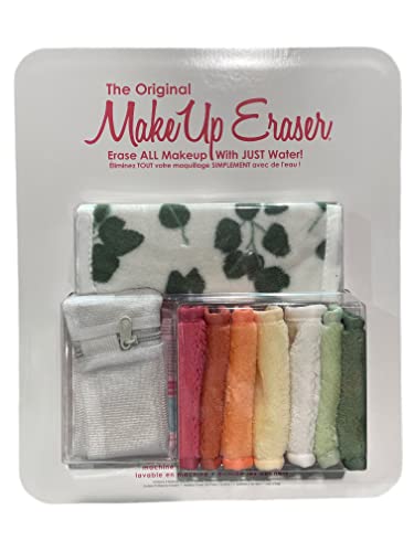 Costco The Original Makeup Eraser 7 Day Reusable and Full Size Set Equal to 3600 Makeup Wipes | 1 Full Size (15.5in x 7.25in) | 7 Minis (4in x 3in) | 1 Laundry Bag