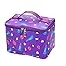 Produktbild ZZYUBB Neue Flamingo Kosmetiktasche Reiseveranstalter Make-up Box Kulturbeutel Waschen Kulturbeutel Große wasserdichte Tasche Bag (Color : Purple Lips)