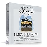 Red Ocean Umrah Mubarak Gifts Kaaba-Schild, Umrah-Mubarak-Geschenke für Familie, Freunde, islamisches Geschenk, Heimdekoration, Geschenk, Andenken