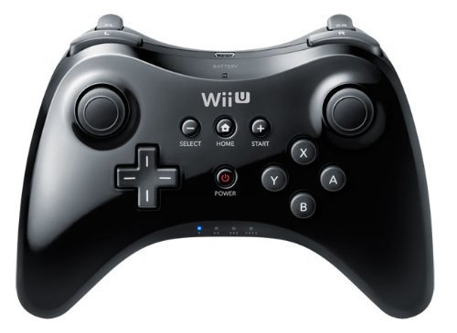 Wii U - Pro Controller, schwarz [EU Import]