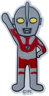 ウルトラマン セブン レトロ ステッカー シール 耐光 耐水 スマホ カスタム 昭和 ブルマァク 円谷プロ なつかしい 小さい XXSサイズ 第二弾 (ウルトラマンポーズA)