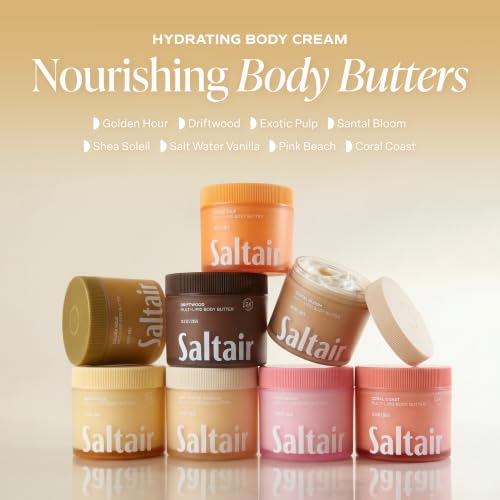 Image of Saltair Multi-Lipid Body Butter | Shea Soleil Hydrating Cream | 10 oz