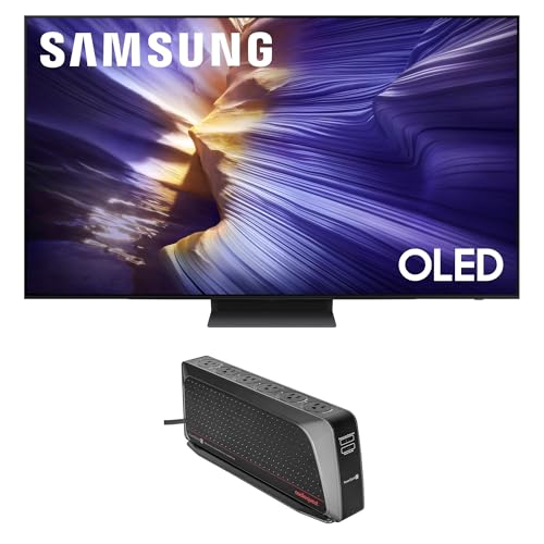 Image of Samsung 83-Inch Class OLED S90F 4K Smart TV NQ4 AI Gen3 Processor, 4K AI Upscaling Pro, OLED HDR + Bundle with an AudioQuest PowerQuest2 Power Filter /Surge Protector 6 Outlet (2025)