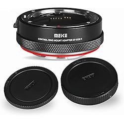 Canon Ef Objetivos Meike MK-EFTR-B para Canon EF/EF-S a cámaras de montura RF con anillo de control para objetivos Canon EF/EF-S a Canon EOS R RP R5 R6 y RED Komodo Cameras