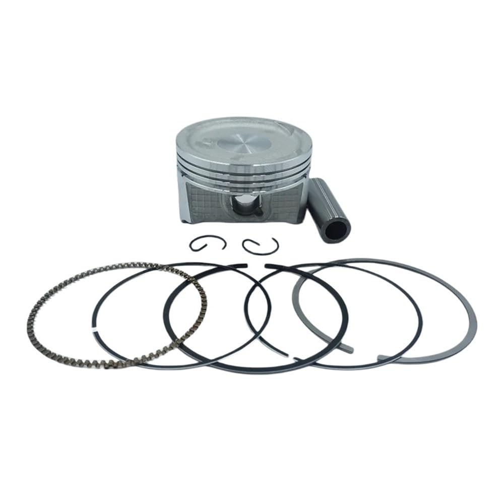 Kit piston 66mm TVS 200 segments axe 15mm reparer compression moteur