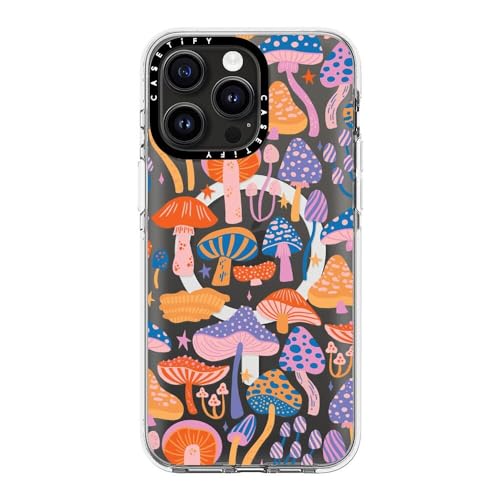 Coque iPhone 15 Pro Max CASETiFY transparente à motif champignons antichoc - 4