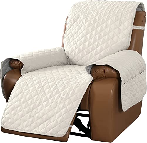Non-Slip Recliner Chair Cover - Reversible Sofa...