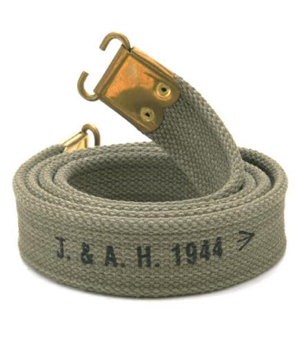 British WWII Army Lee Enfield SMLE Canvas Sling OD Green Color New