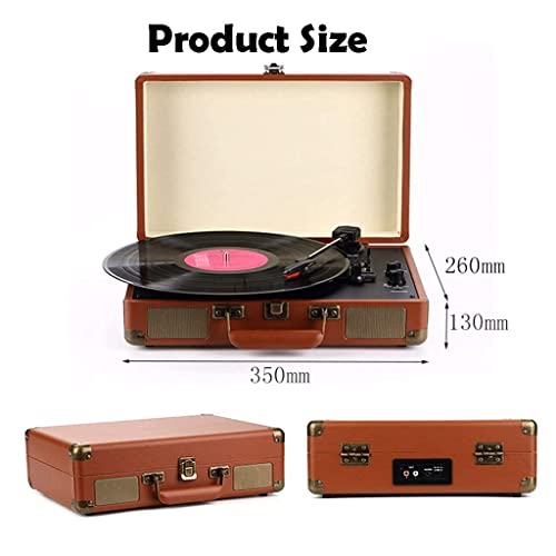 RHANA Tourne-Disque Vinyle, phonographe Portable, Lecteur de disques rétro, Lecteur de Vinyle avec intégré (Lecteur de… - Les Beatles, Paul McCartney, John Lennon, RIngo Starr, George Harrison RHANA Tourne-Disque Vinyle, phonographe Portable, Lecteur de disques rétro, Lecteur de Vinyle avec intégré (Lecteur de… – Image 4