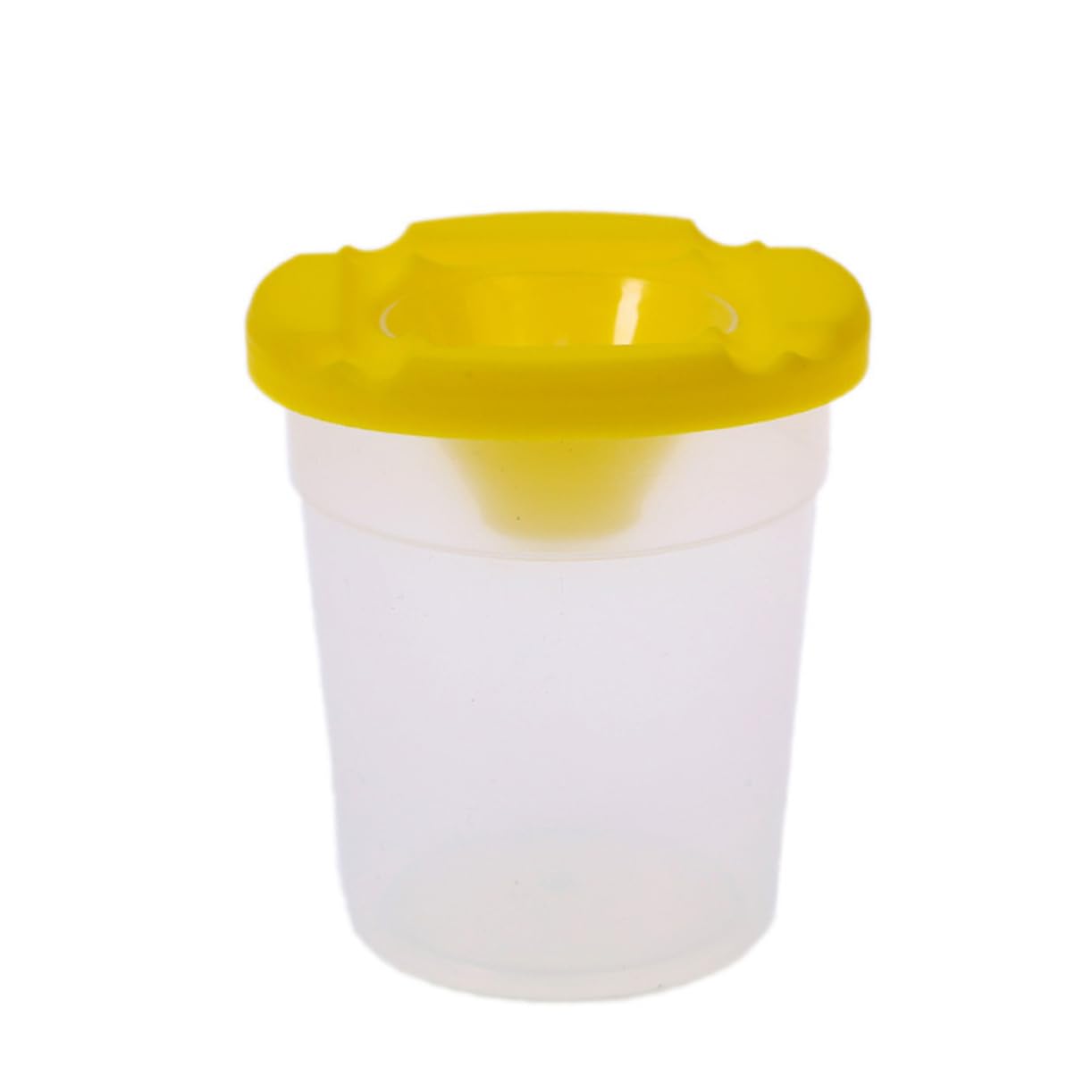 SEWACC 10pcs Color-to-Color Pigment Water Cup Drawing Cups with Leakproof Lids Brush Holders for Boys and Girls Painting Random
