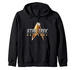 Officially Licensed Star Trek Apparel 19TKMF00003A-002 241 g, taglio classico, collo rinforzato con nastro in twill