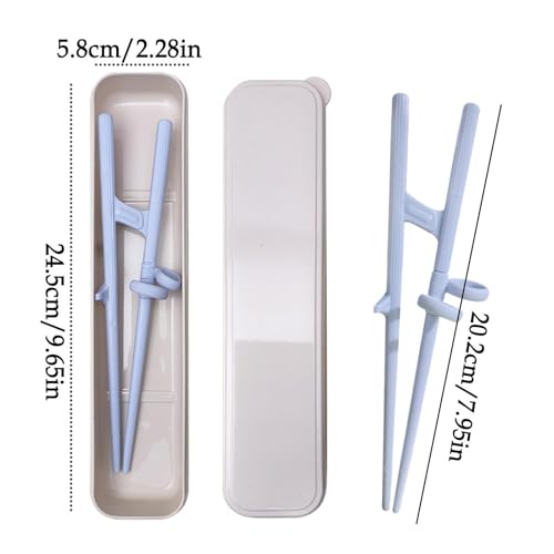 Kit de utensilios reutilizables y palillos de entrenamiento para adultos 3