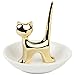 Produktbild Porzellan Dish Ring Halter und Jewelry Tablett, Jewelry Halterung (Cat)  von home-x