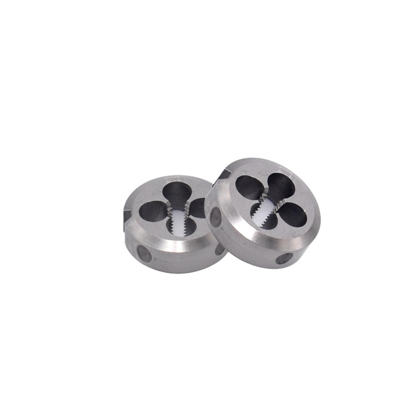 Tap and Die Set, M2X0.4 - M16X2 Metric Fixed Round Thread Screw Threading Die 2PCS(M2x0.4)