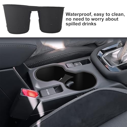 Upgraded Center Console Organizer Set for 2025 Subaru Forester Accessories, Armrest Storage Box + Silicone Cup Holder + Hidden Box + Wireless Charging Pad with Non-Slip Mat 4Pcs, Not for 2026 by YEVEDUO - Image 6