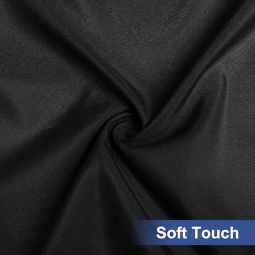 homing Rectangle Table Cloth Cover, Waterproof Polyester Elastic Fitted Tablecloth, Fits for 6 Foot Folding Tables, Washable Table Protector for Picnic, Camping, Outdoor (Black, 30" x 72") - Image 7