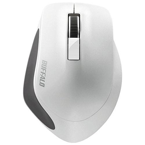 �o�b�t�@���[ ���� BlueLED 3�{�^�� �v���~�A���t�B�b�g�}�E�X �z���C�g BSMBW300MWH