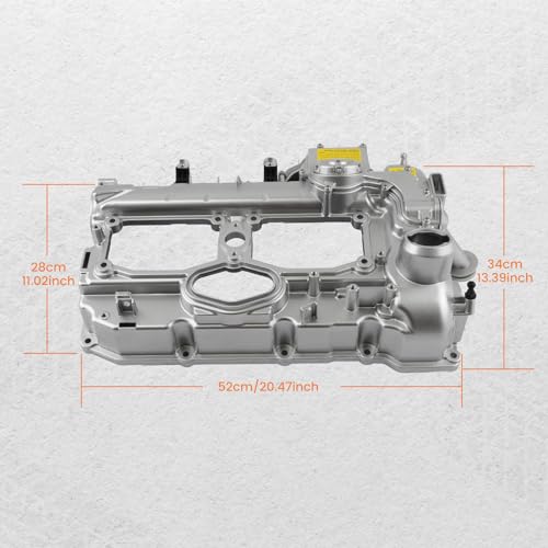 Image of maXpeedingrods N20 Upgrade Aluminum Engine Valve Cover with Gasket Bolts Kit for BMW 2012-2018 228i 320i 328i 428i 528i X1 X3 X5 Z4 2.0L Replaces 11127588412, 11127625477