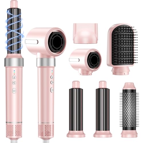 Reviews de secadoras en monterrey los 5 más buscados. 43 Secadora de Cabello 6 En 1 Profesional, 150,000 RPM Cepillo Secador de Cabello, Temperatura Ajustable Y Velocidades, Estilizador de Cabello con 6 Accesorios para Secado, Rizado,...