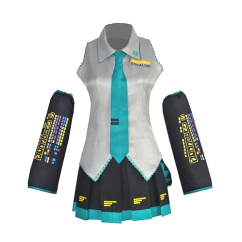 AIYINIY Disfraz de disfraz de cosplay de personaje anime, disfraz de marinero, conjunto completo para Halloween, carnaval, fiesta, juego de rol (azul, XL)