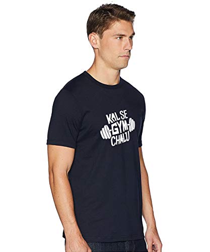 Image of T-Shirt for Men KAL SE Gym CHALU Funny Hindi Quotation, Graphic and Typography t-Shirt
