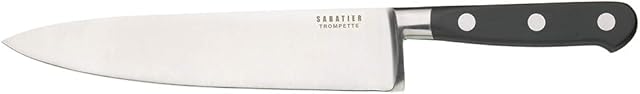 Richardson Sheffield 20 cm Sabatier Trompette Cooks Knife, Silver