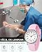 Imagen de CIVO Reloj Enfermera Mujer Impermeable: Analógico con Esfera Fácil Lectura