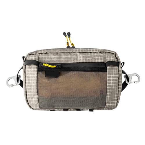 Sac de taille pour femme et sac banane de sport homme en tissu noir