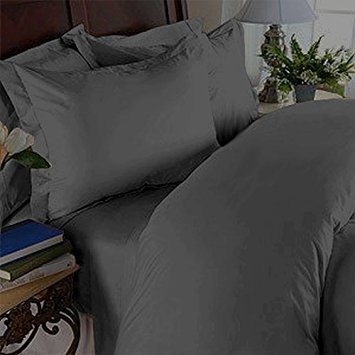 Elegance Linen Wrinkle Resistant - 1200 Thread Count Luxurious Ultra Soft -%100 Satisfaction Guarantee- 4-Piece Sheet Set, Deep Pockets Fits Up to 16