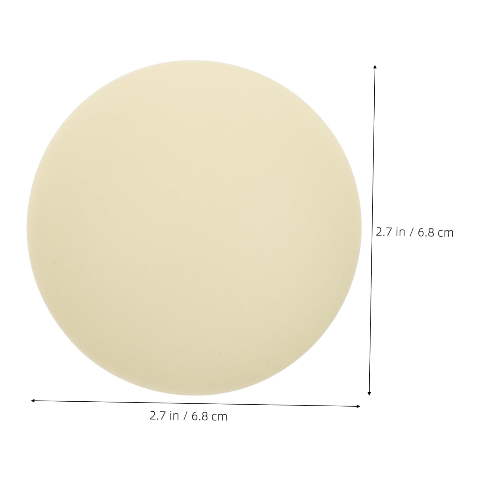 Mikikit 2pcs Glow Dark Hockey Balls for Nighttime Training Luminous Pucks for Indoor and Outdoor Use Durable Ice Hockey Practice Equipment