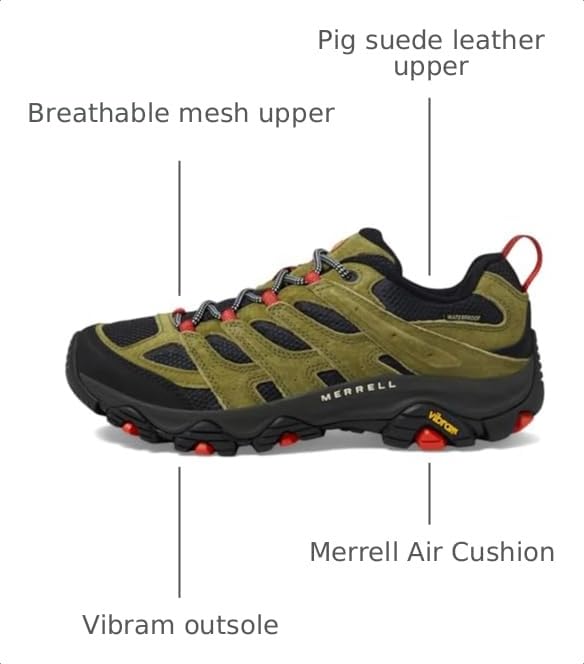 Image of Merrell Men's Moab 3 Waterproof Boots