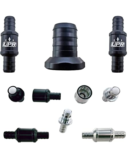 1Pc Upr Plug N Play ™ Billet Check Valve 17Mm-5/8In - 0Psi Cracking 0-100Psi Operating Pressure #TOP13