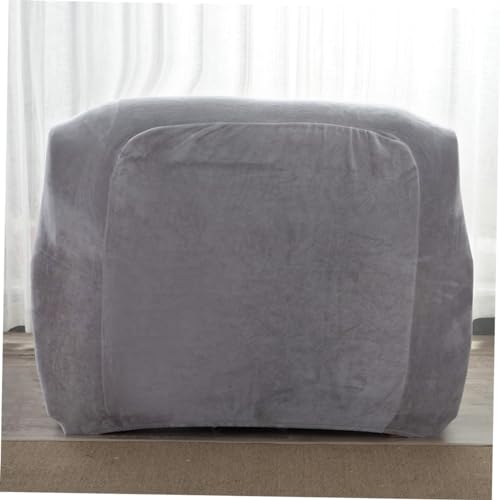 Housse de canapé extensible et épaisse grise pour protéger votre fauteuil - 6