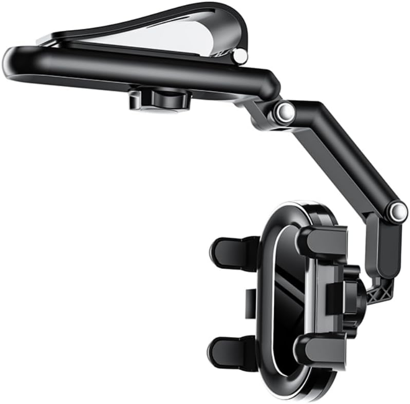 Temvue Car Photography Phone Mount Stabilizer, Universal Cell Phone Car Mount Metal Anti-Shake POV View for Navigation Live Streaming Self-Recording & Video Driving