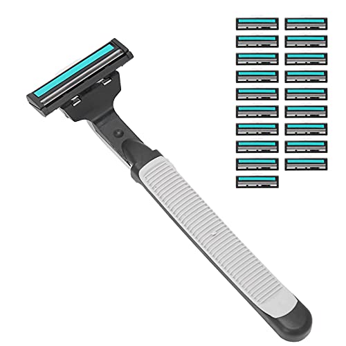 Men's, Shaving Without Dead Ends Manual 20 Blades for Hair Removing for Beard
