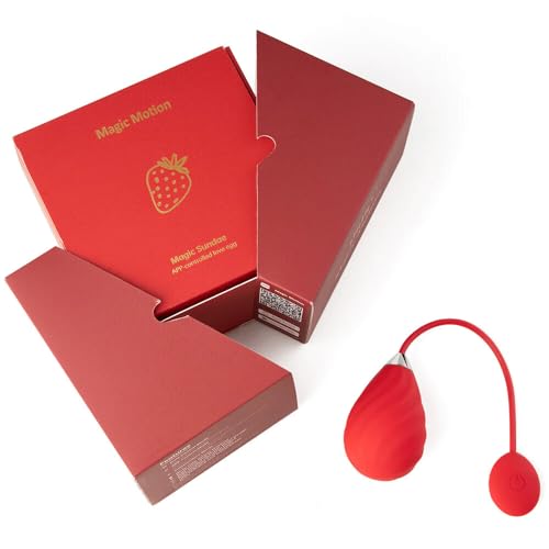 Œuf vibrant connecté Magic Sundae contrôle par application smartphone
