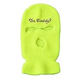 Large gamme d'applications : tissu acrylique respirant et léger. Parfait pour les fêtes d'Halloween, les jeux de rôle, le ski, l'alpinisme, le camping, la pêche, la chasse et d'autres activités intérieures et extérieures. Ce masque de ski intégral est extensible sans sensation de serrage, il peut protéger votre tête, visage, cou et même les oreilles par temps froid.