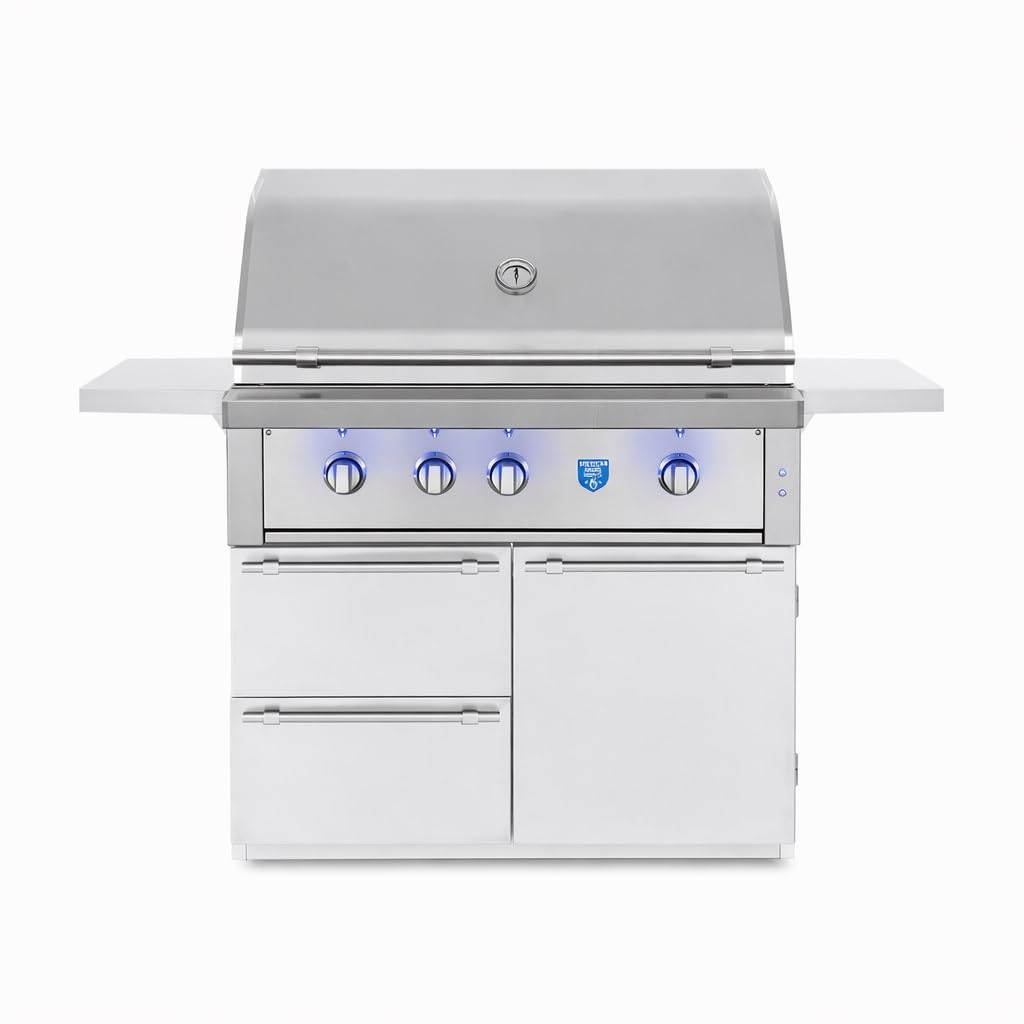 Standalone Estate Freedom - 42" Freestanding Gas Grill by American Made Grills