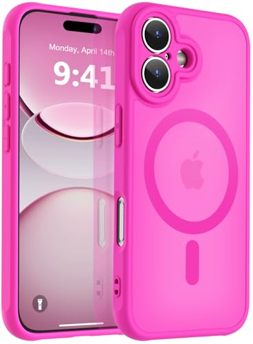 Image of MOCCA Magnetic Shockproof for iPhone 17 Case,Hot Pink
