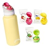 allsips 32oz Air Water Bottle with Straw & 3 Refresher...