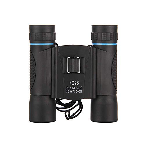 ZYXYYDS Fernglas 8X25 Fernglas High Power HD Stoßfestes Konzerttourismus Tragbares gerades grünes Membranteleskop im…